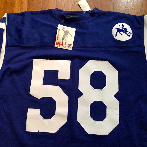 NWT VINTAGE STALL & DEAN BALTIMORE COLTS JERSEY - Picture 2 of 7